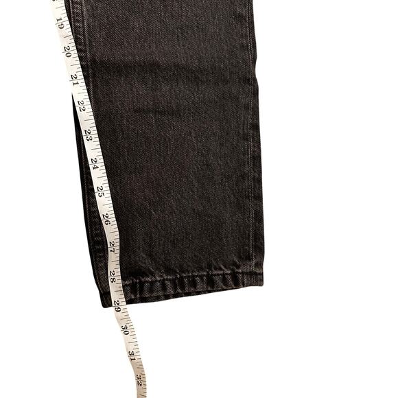 Everlane Organic High Rise The Curvy 90s Cheeky Straight Jean Washed Black, 27 - Picture 7 of 12